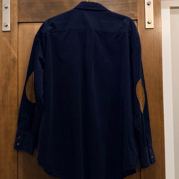 TUCKERNUCK NAVY CORDUROY SHIRT ~ NWT - Picture 3 of 5